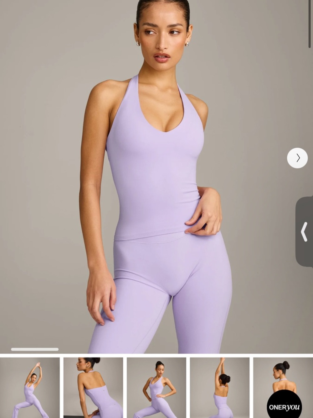 Oner Active Softmotion Halter Neck Tank Top
